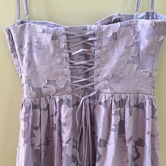 House of CB Mira Floral Jacquard Dress Orchid (M - Fuller Cup) - Picture 9 of 13